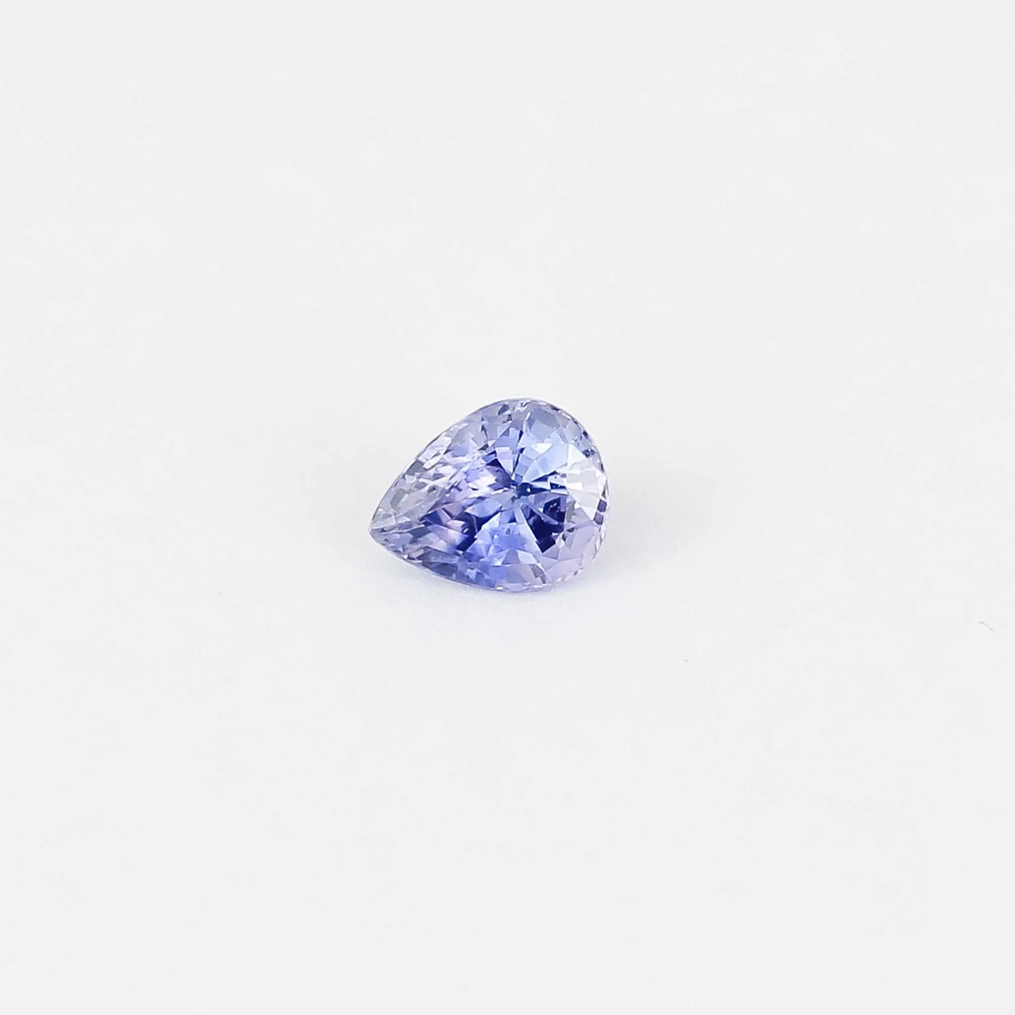 1.0 carat Pear-shaped Purple Sapphire