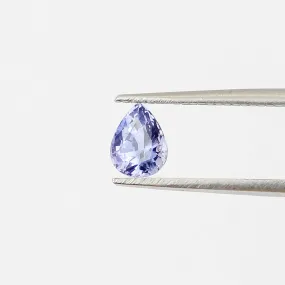 1.0 carat Pear-shaped Purple Sapphire