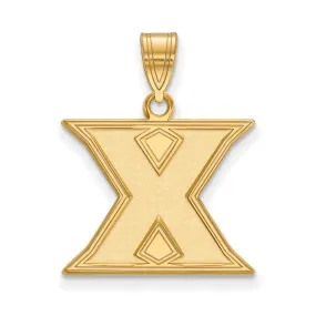 10k Yellow Gold Xavier U. Medium Initial X Pendant