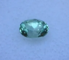 1.16 carat Montana sapphire in striking olive green shade