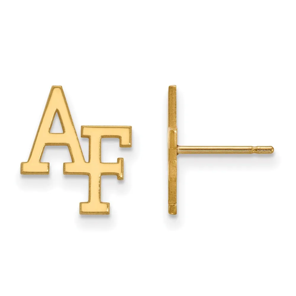 14k Gold Air Force Academy Earrings