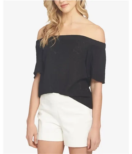 1.State Womens Flounce Knit Blouse, TW2