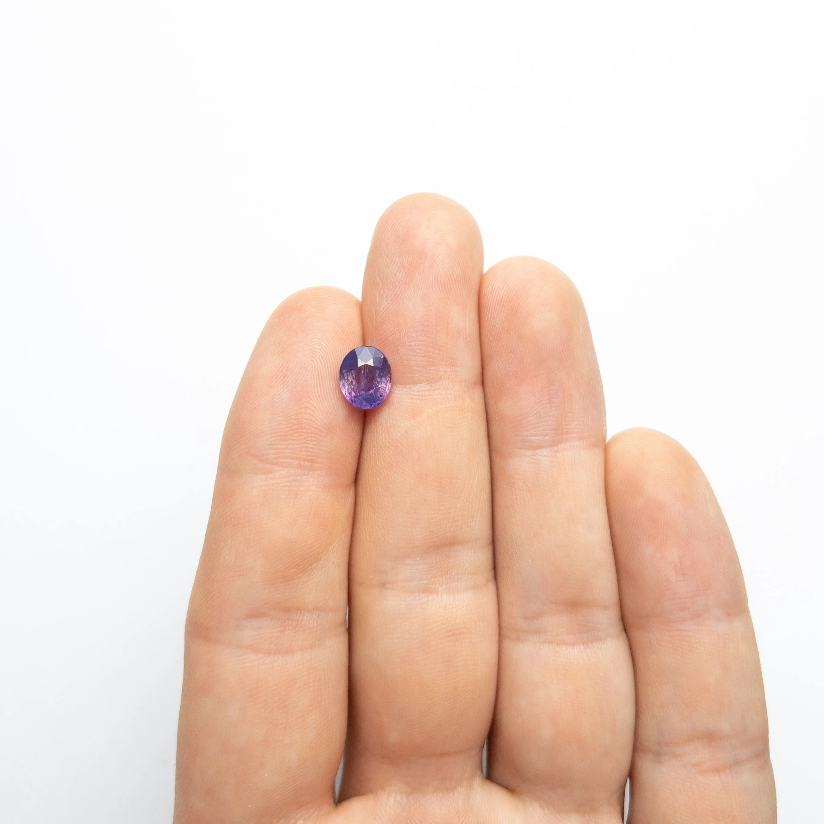 2.70ct Oval Purple Sapphire - Brilliant Quality