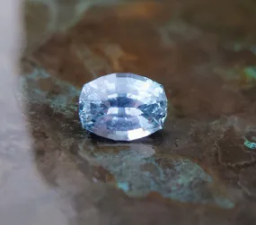 3.87 carat custom-cut Montana sapphire Steve Moriarty