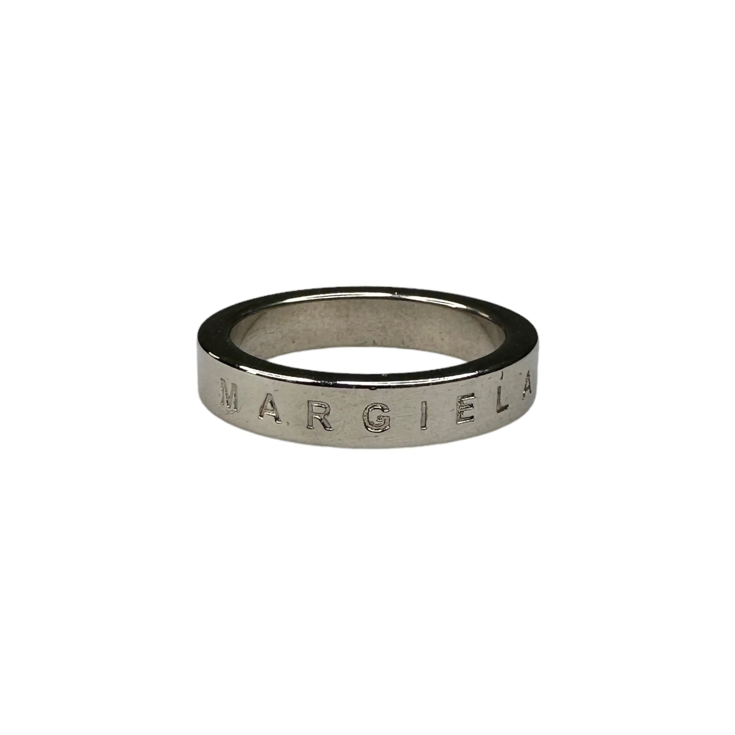 (6) MAISON MARGIELA ENGRAVED BAND RING