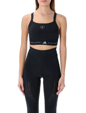 Adidas By Stella McCartney Logo Printed Sports Bra