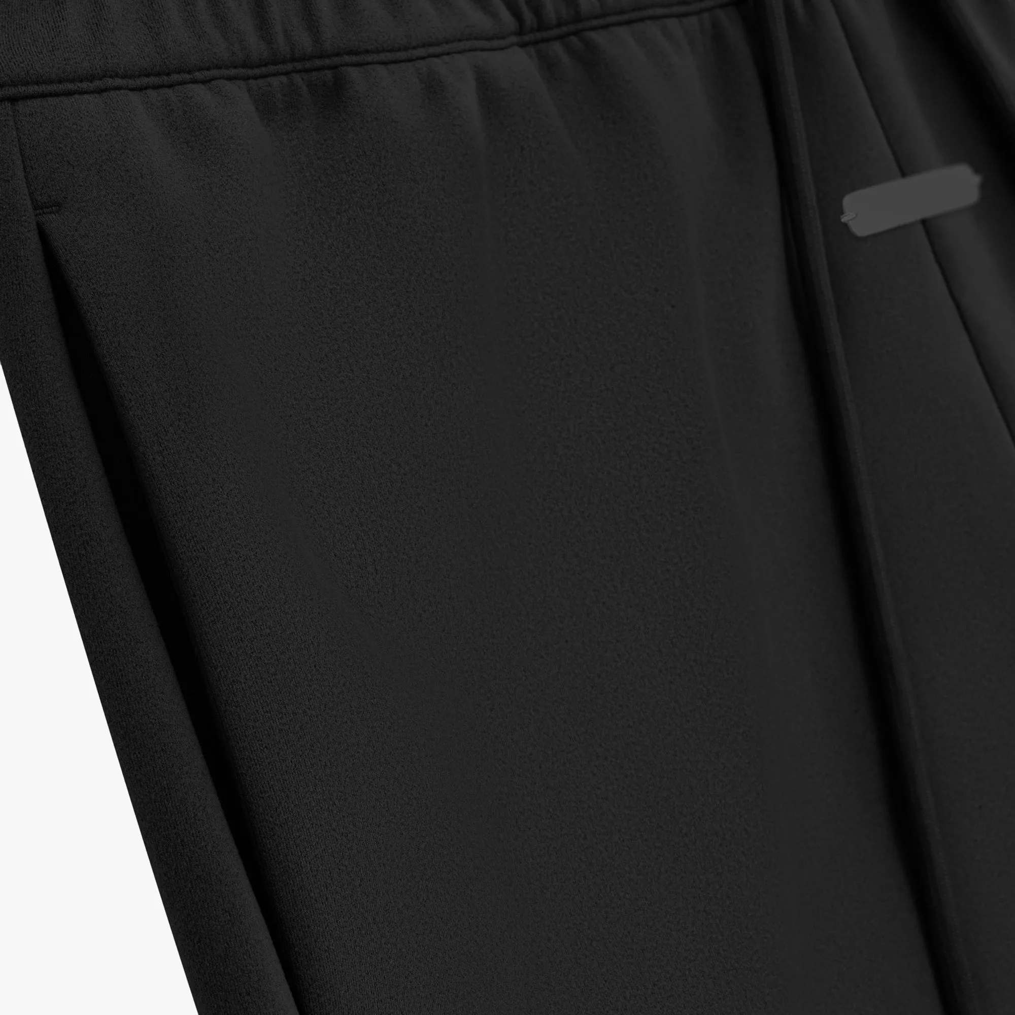 adidas x Fear of God Athletics Suede Fleece Shorts / Black