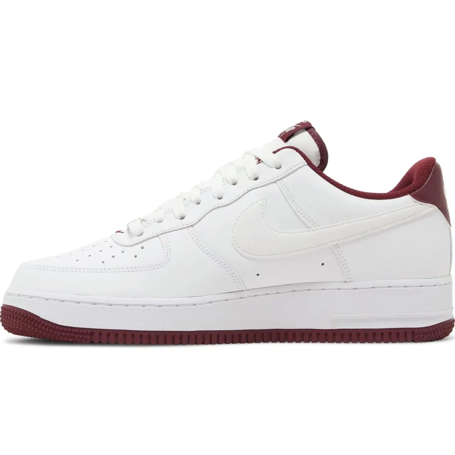 Air Force 1 '07 'White Dark Beetroot' - Google SEO Result: Nike Air Force 1 '07 White Dark Beetroot Shoes