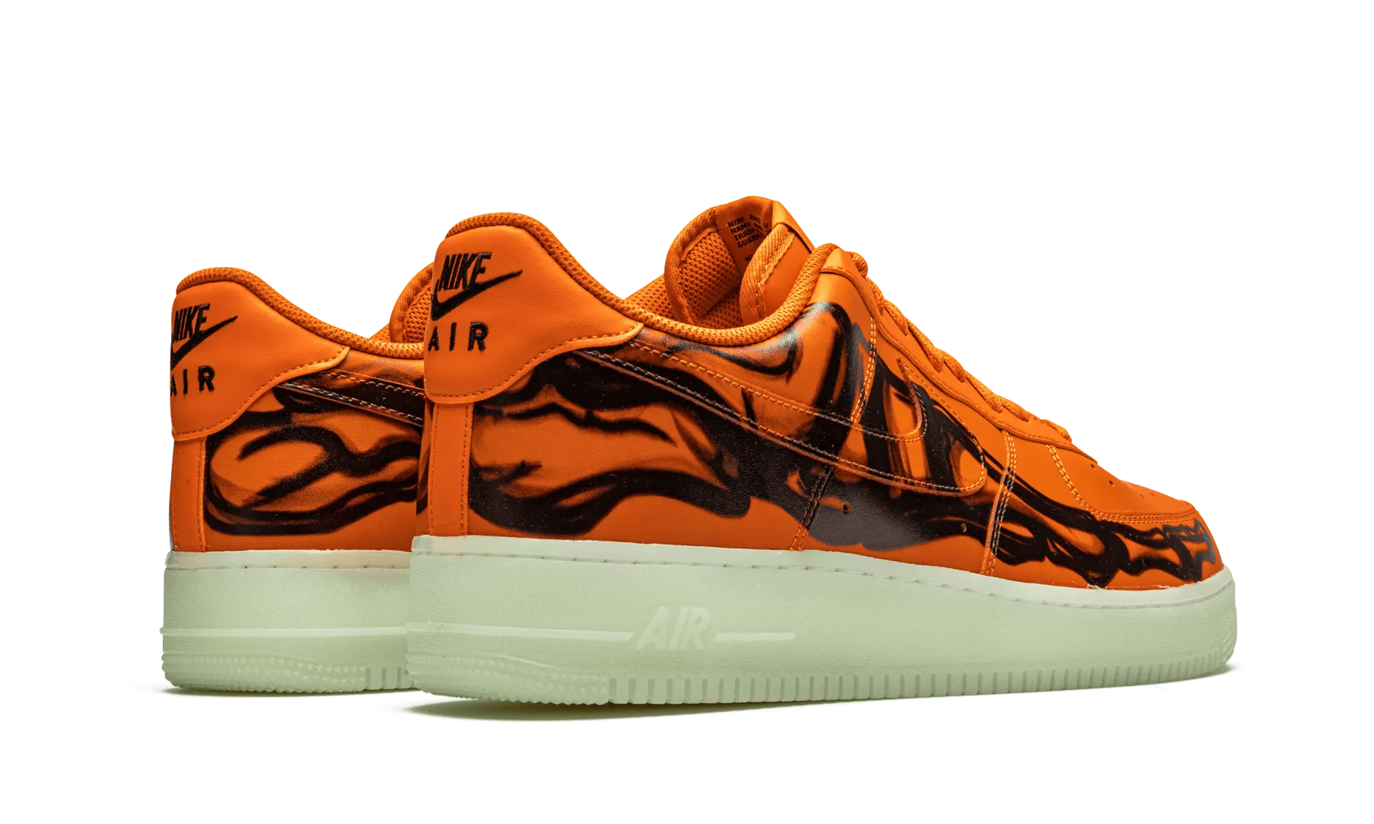 Air Force 1 Orange Skeleton: Shop Now