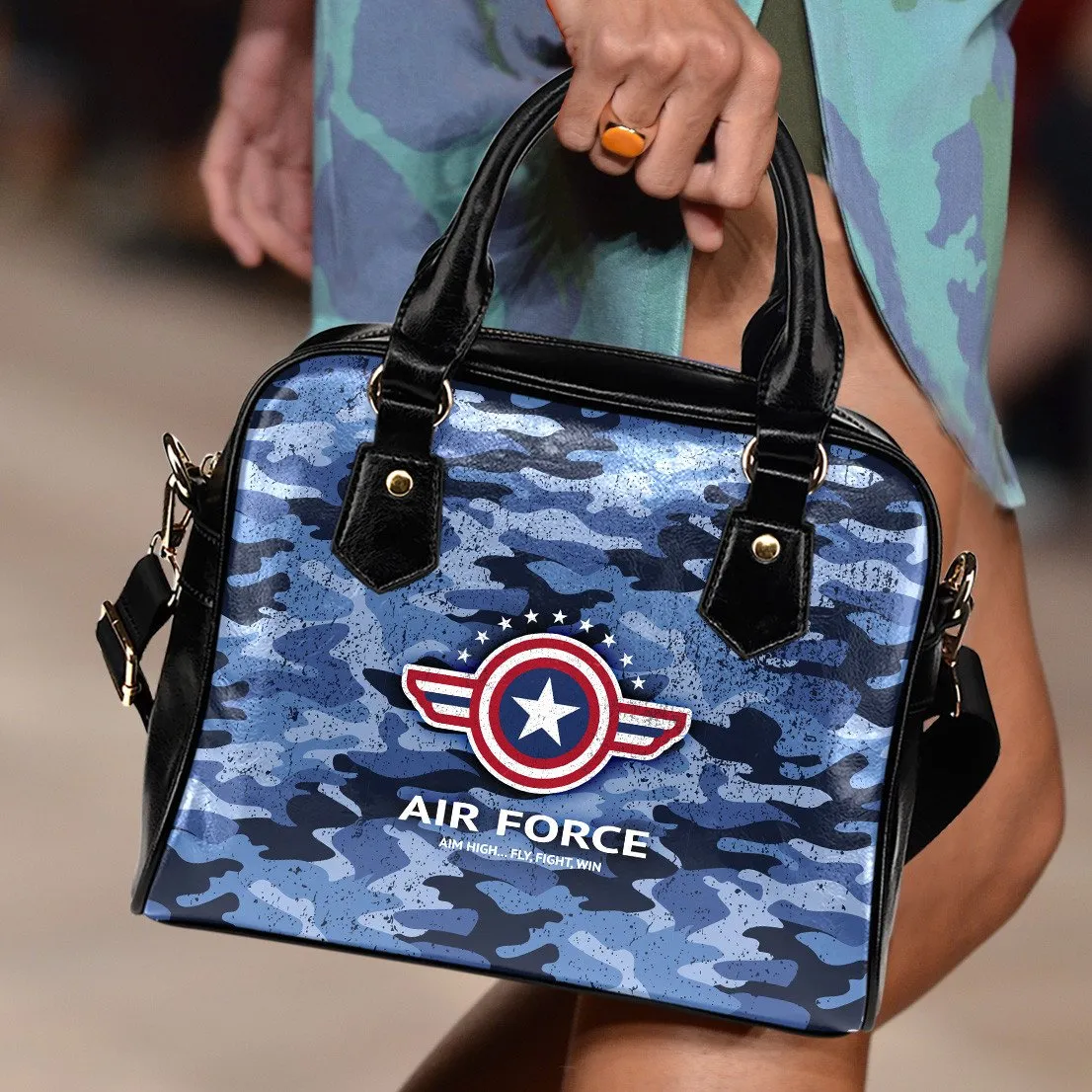 Air Force Handbag - Tactical Military-Inspired Handbags for Fashion Enthusiasts and Air Force Supporters.