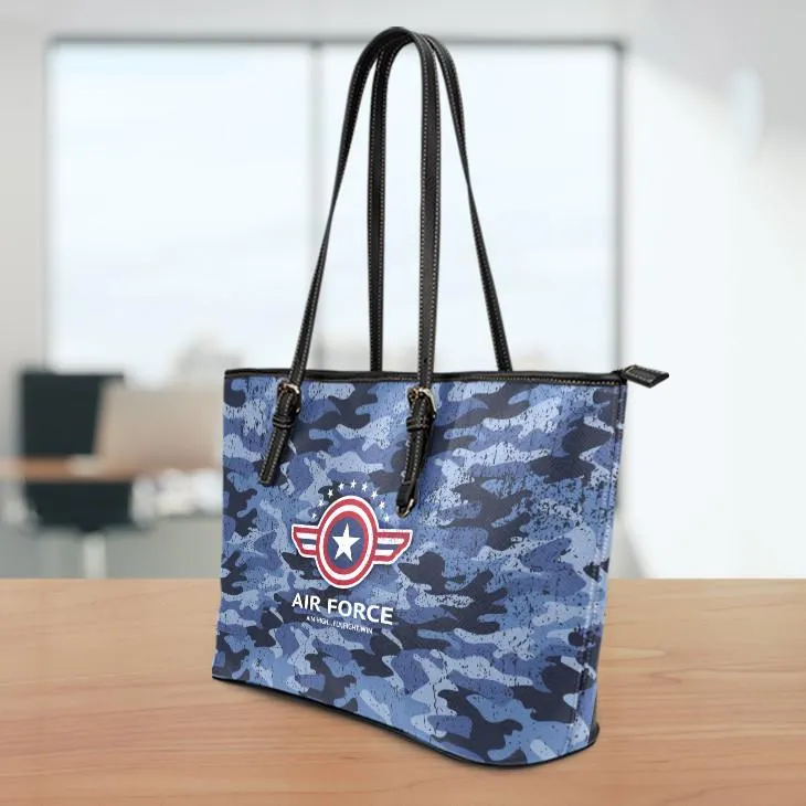 Air Force Leather Tote Bag - Get it Now!