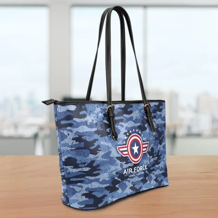 Air Force Leather Tote Bag