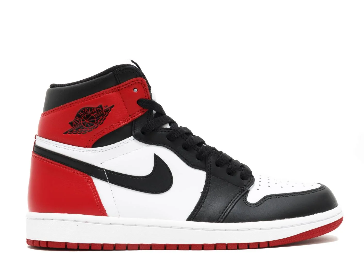 Air Jordan 1 Black Toe - Retro High OG.