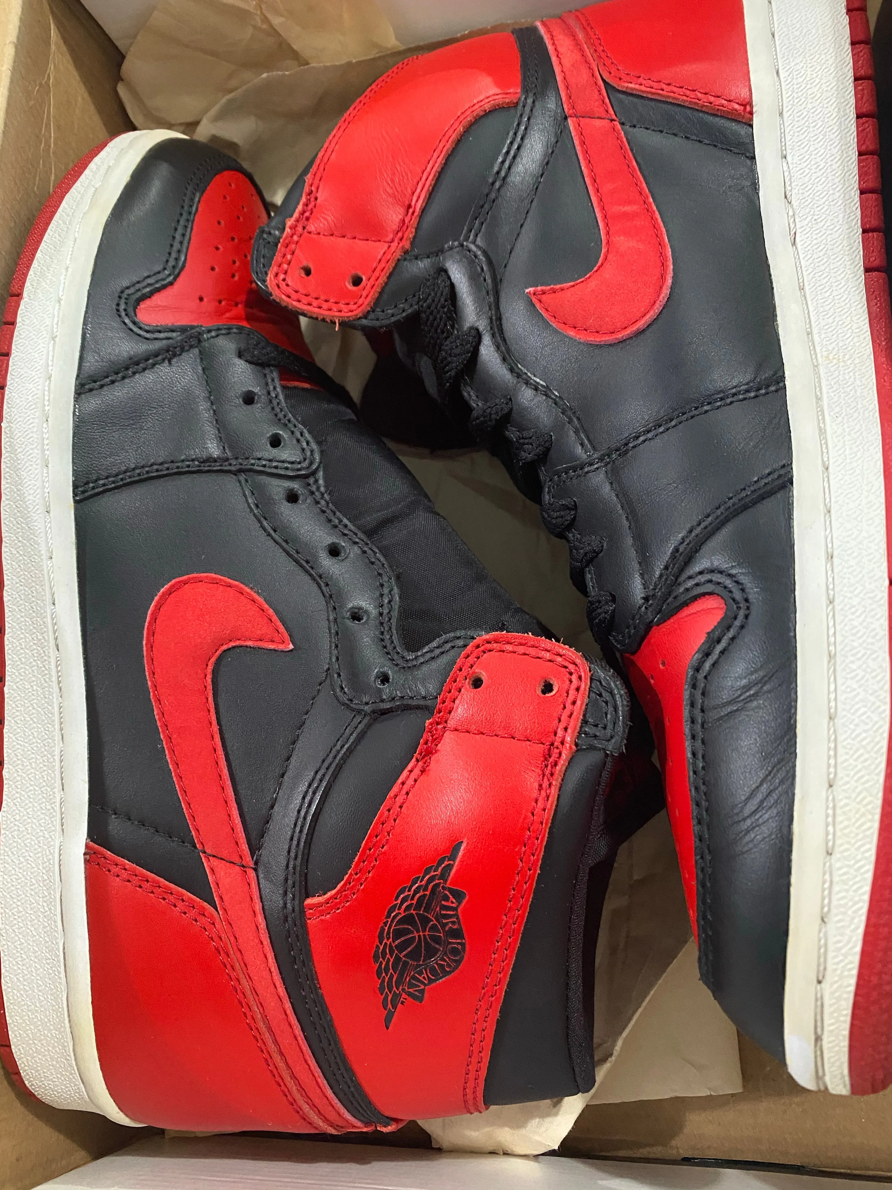 Air Jordan 1 Bred 2001 Preowned - For Sale