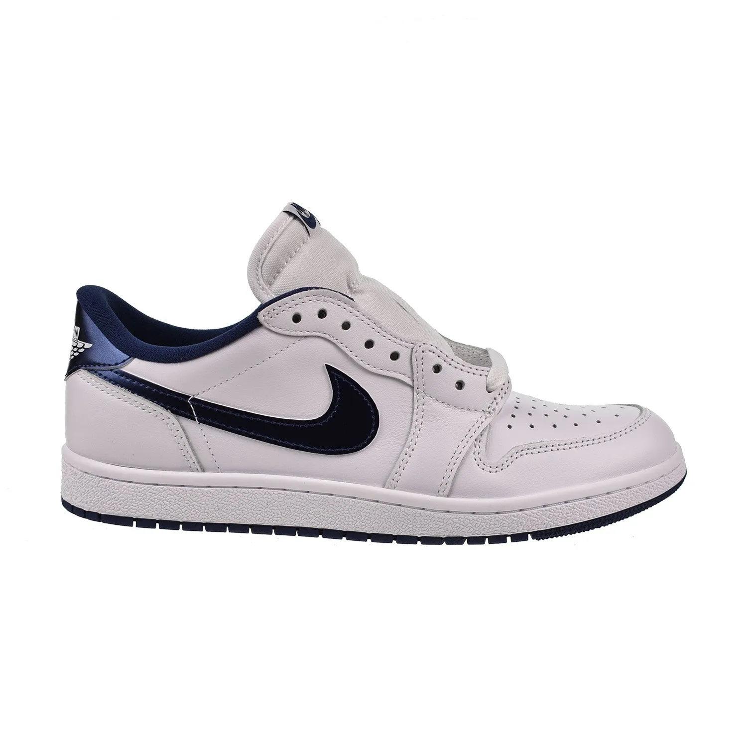 Air Jordan 1 Low 85 Men's Shoes - White Metallic Navy - Best Price