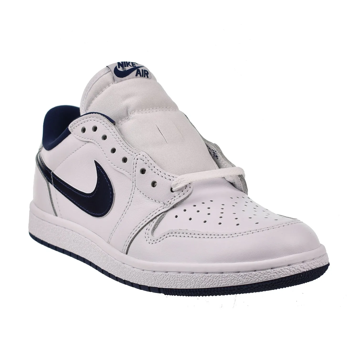 Air Jordan 1 Low 85 Men's Shoes - White Metallic Navy - Best Price