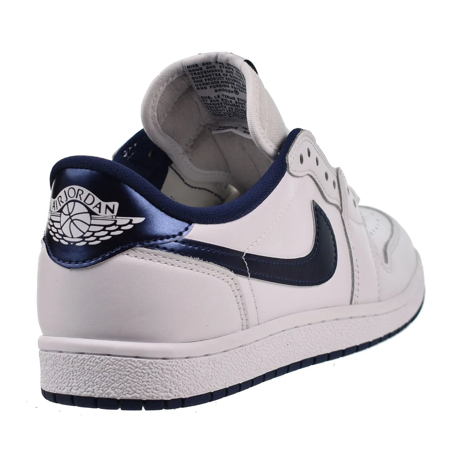 Air Jordan 1 Low 85 Men's Shoes - White Metallic Navy - Best Price