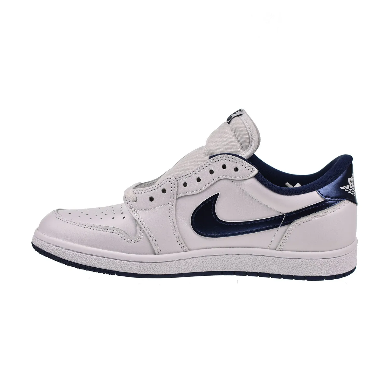 Air Jordan 1 Low 85 Men's Shoes - White Metallic Navy - Best Price