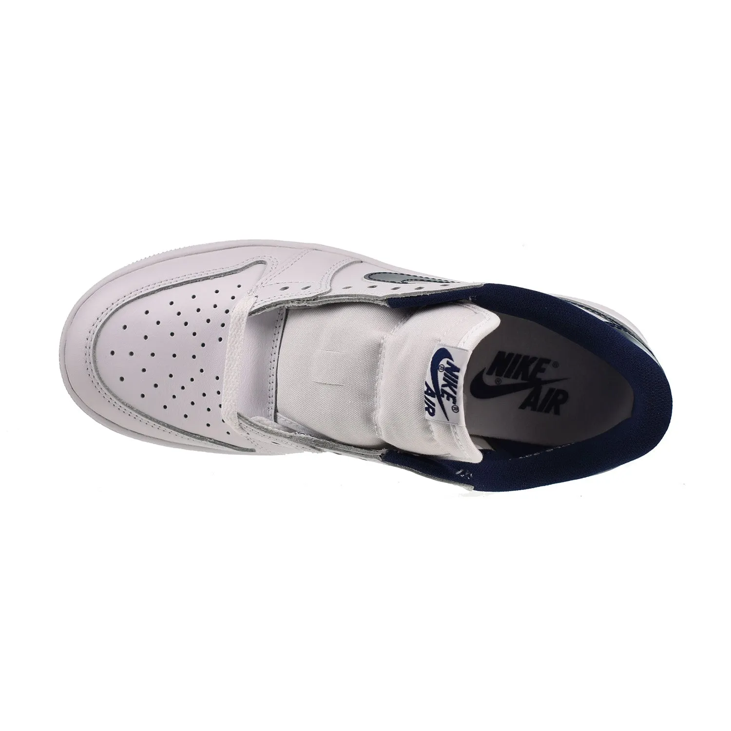 Air Jordan 1 Low 85 Men's Shoes - White Metallic Navy - Best Price