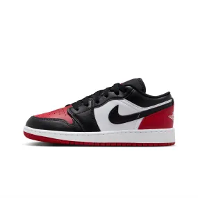 Air Jordan 1 Low Bred Toe 2.0 Youth 2023