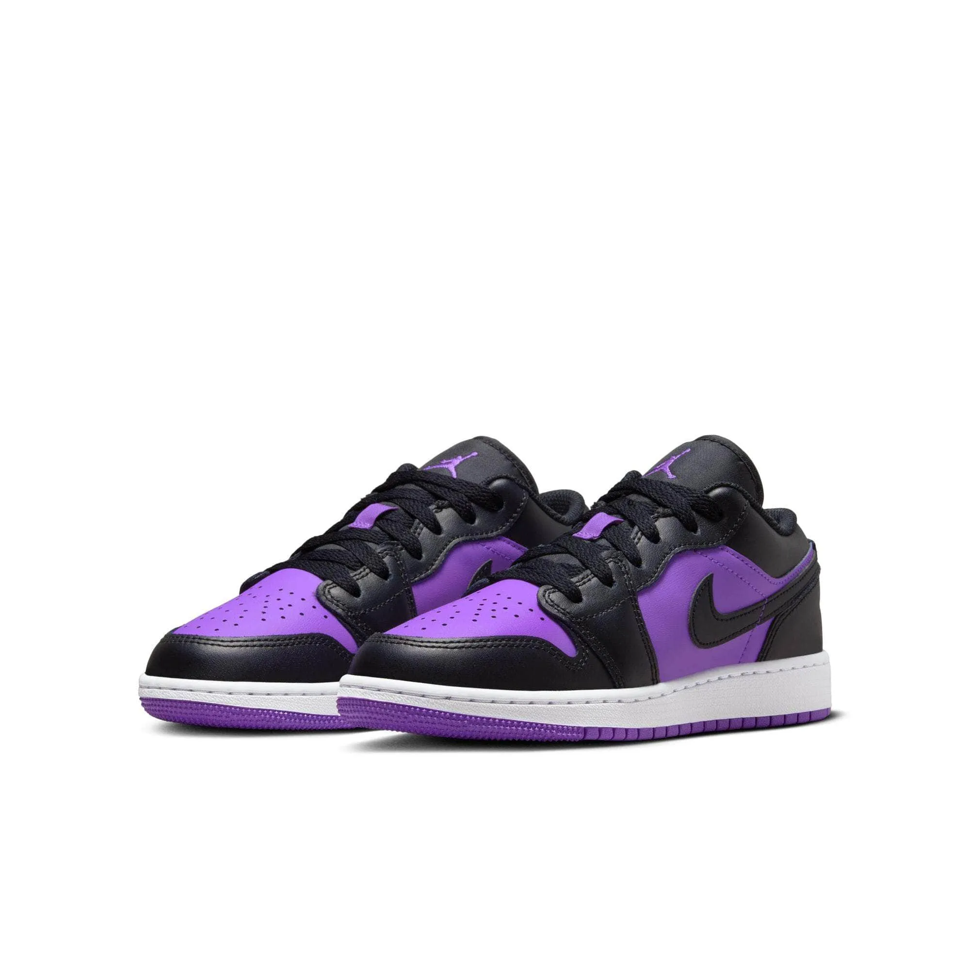 Air Jordan 1 Low Electric Violet - Grade School Boys