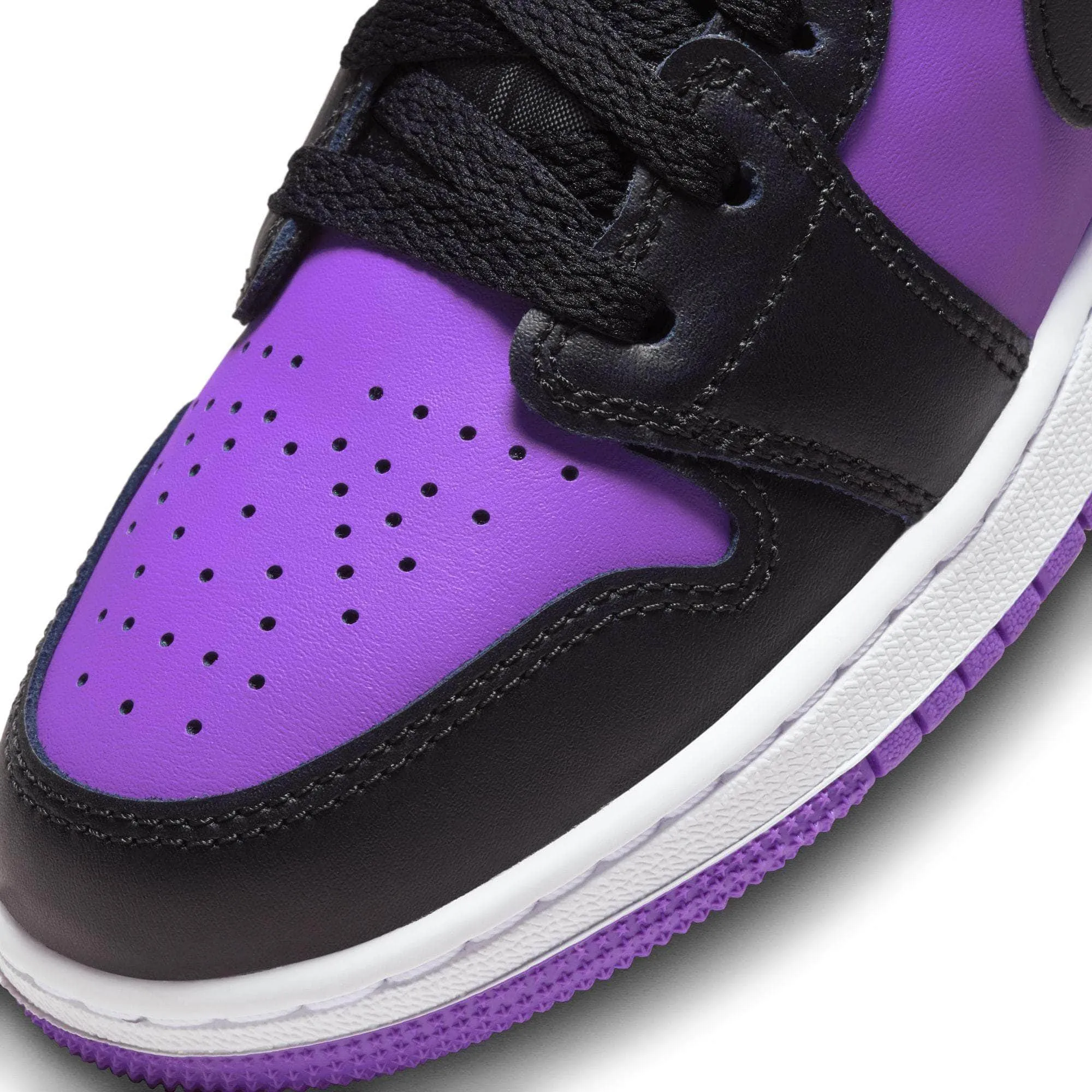 Air Jordan 1 Low Electric Violet - Grade School Boys