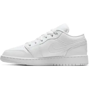 Air Jordan 1 Low GS white sneakers