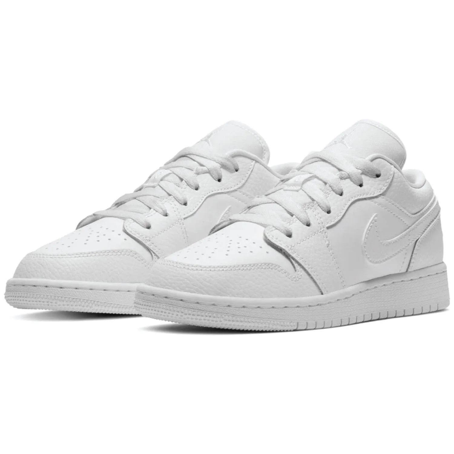 Air Jordan 1 Low GS white sneakers