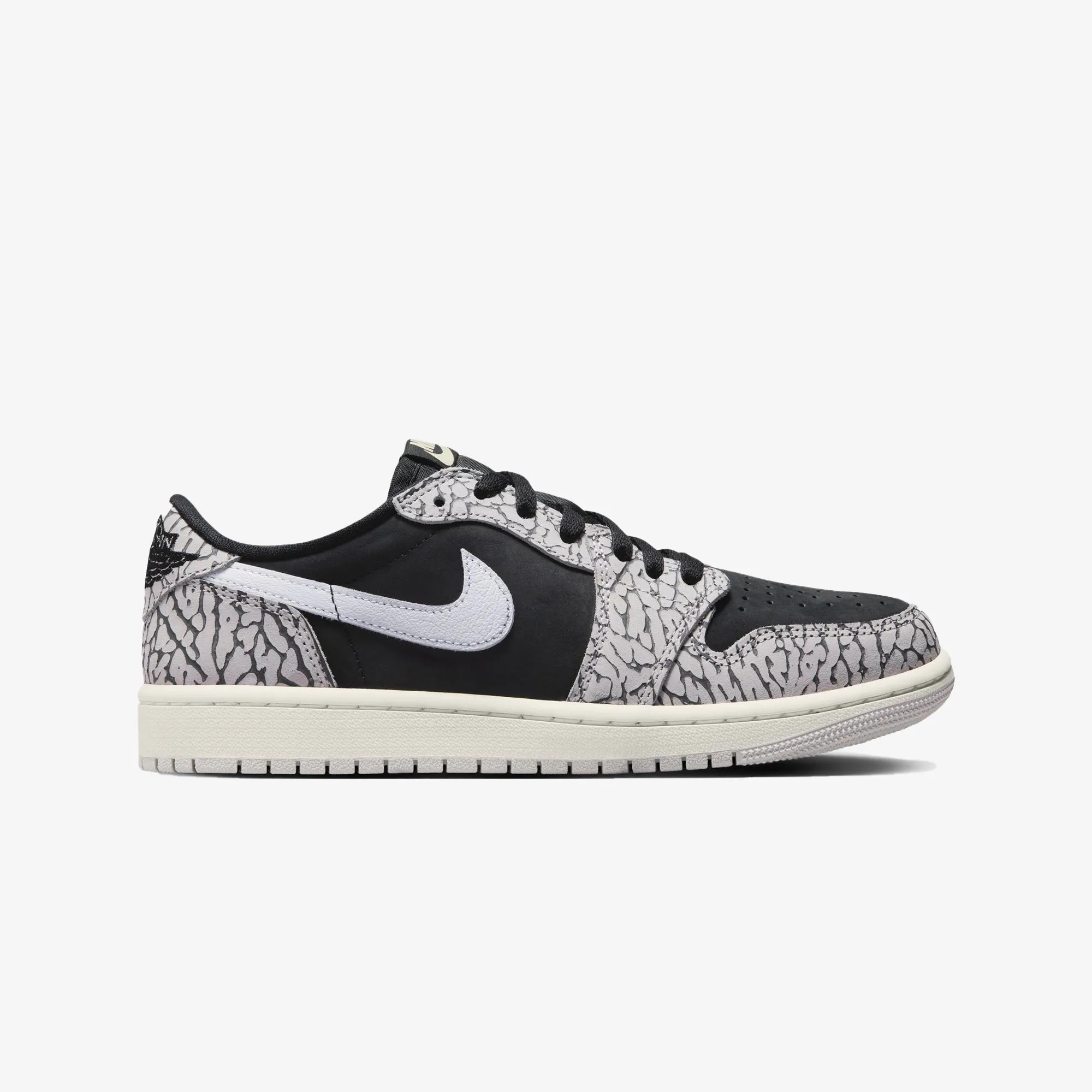 Air Jordan 1 Low OG Black Muslin Tech Grey White