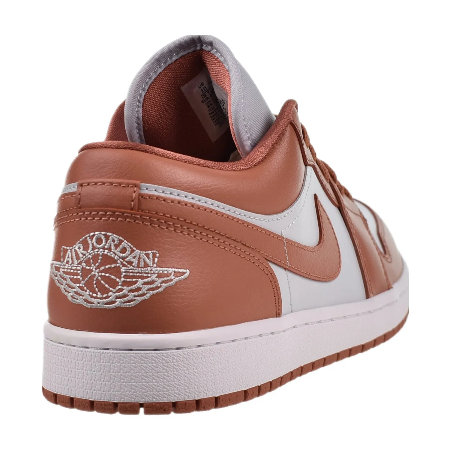 Air Jordan 1 Low Women's Shoes - Pure Platinum, White, Sky J Orange - Buy Now