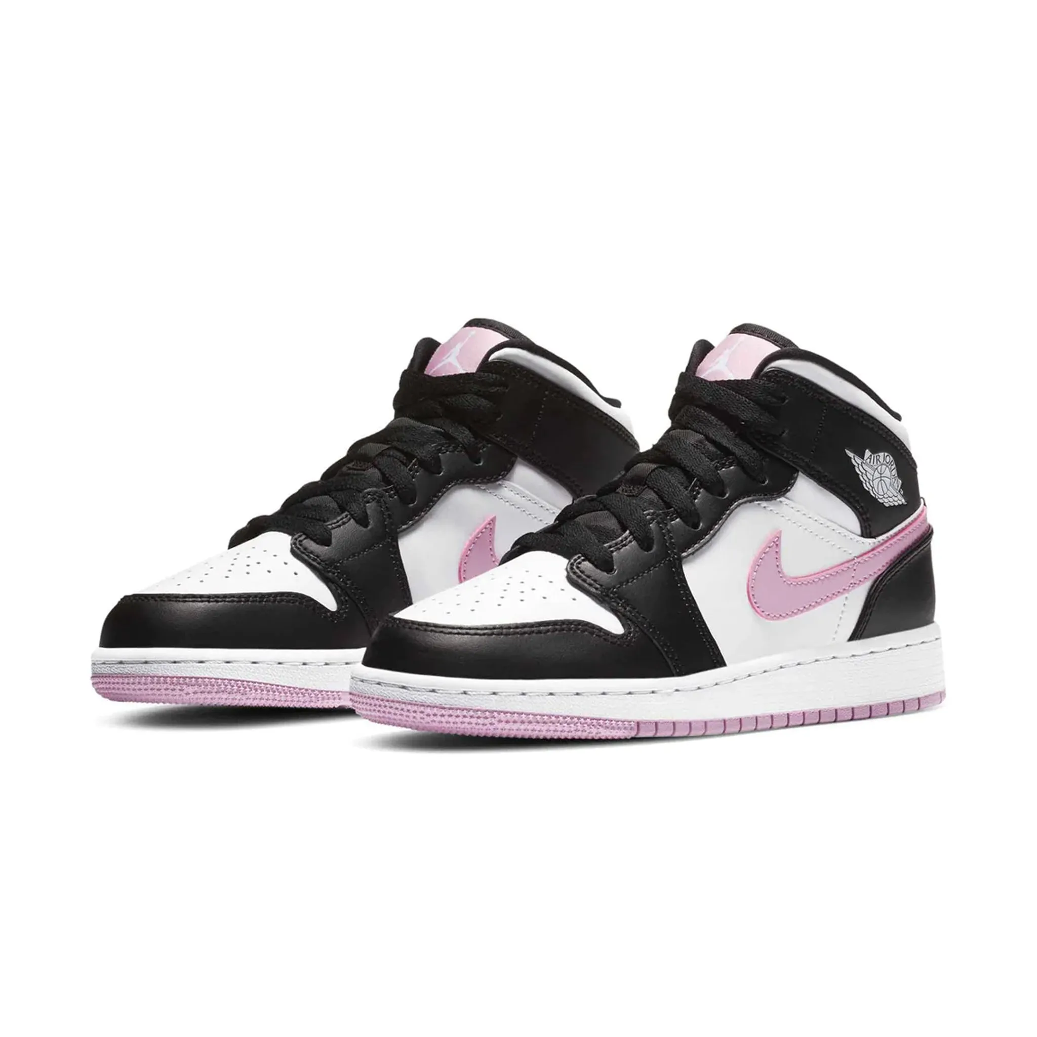 Air Jordan 1 Mid Arctic Pink - White (GS)