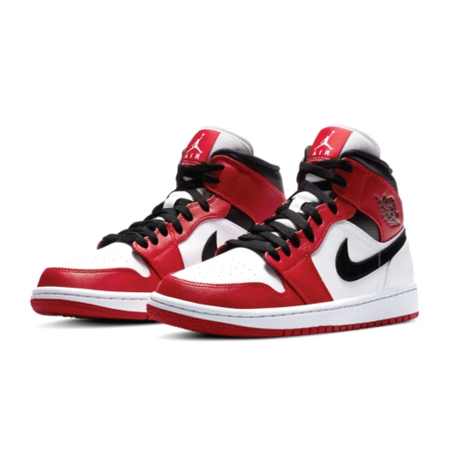 Air Jordan 1 Mid Chicago White - Shop Now!