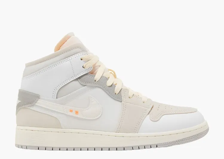 Air Jordan 1 Mid 'Craft Inside Out' GS - Affordable Sneakers Perfect for Kids