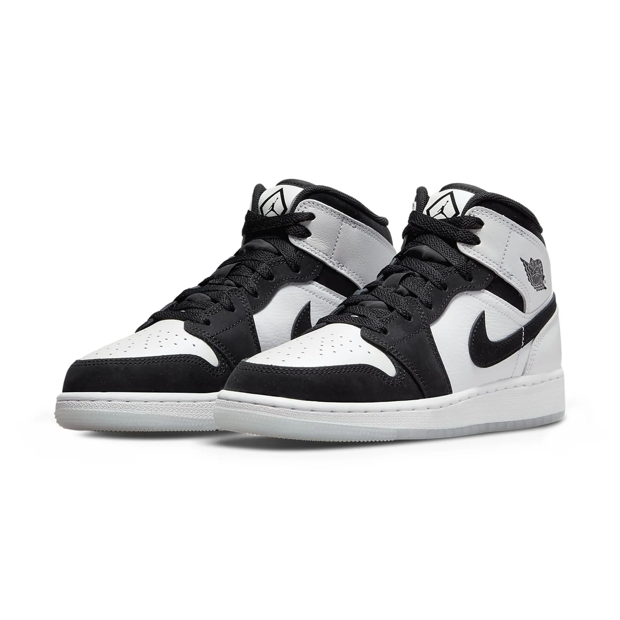 Air Jordan 1 Mid Diamond Shorts (GS) - Google SEO friendly: Air Jordan 1 Mid Shorts for Girls - Diamond Design