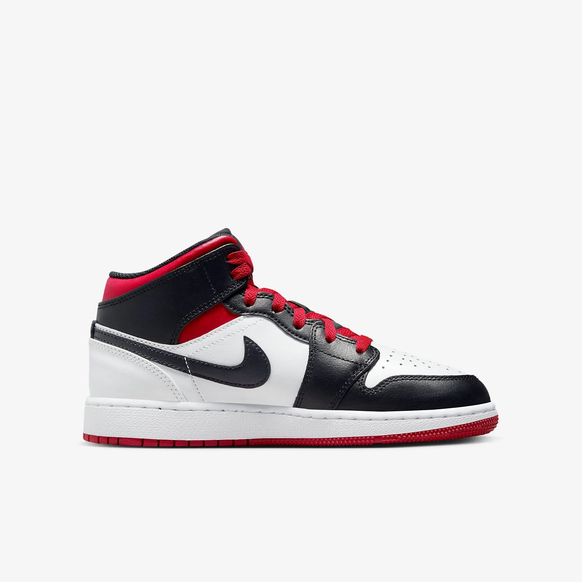 Air Jordan 1 Mid Gym Red Black Toe 2023 DQ8423-106