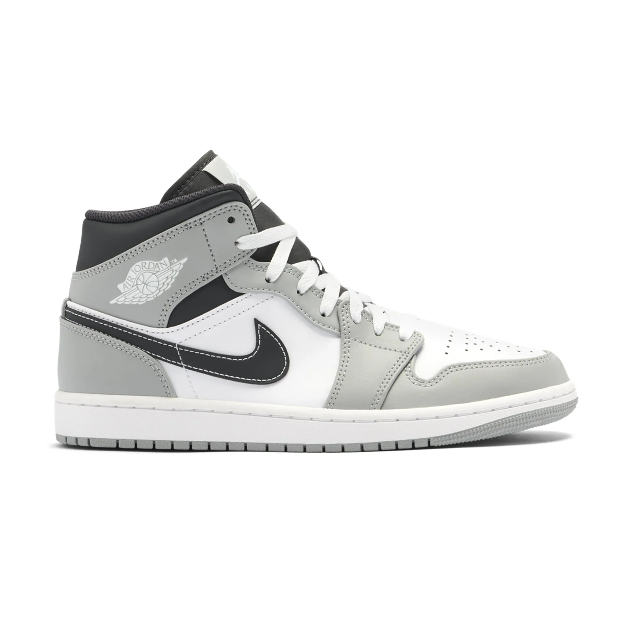 Air Jordan 1 Mid Light Smoke Grey Anthracite (GS) - Buy now