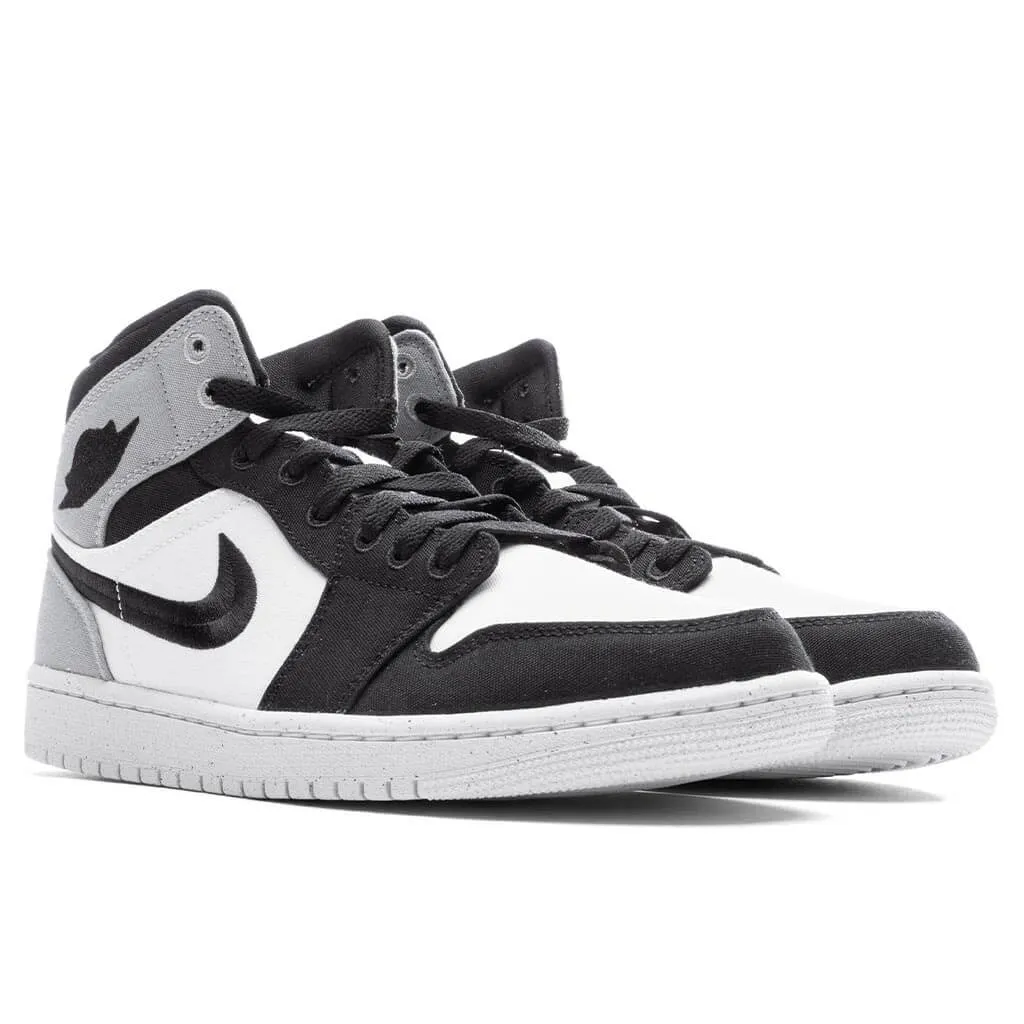 Air Jordan 1 Mid SE Women's Sail Black Light Steel Grey Online Sale