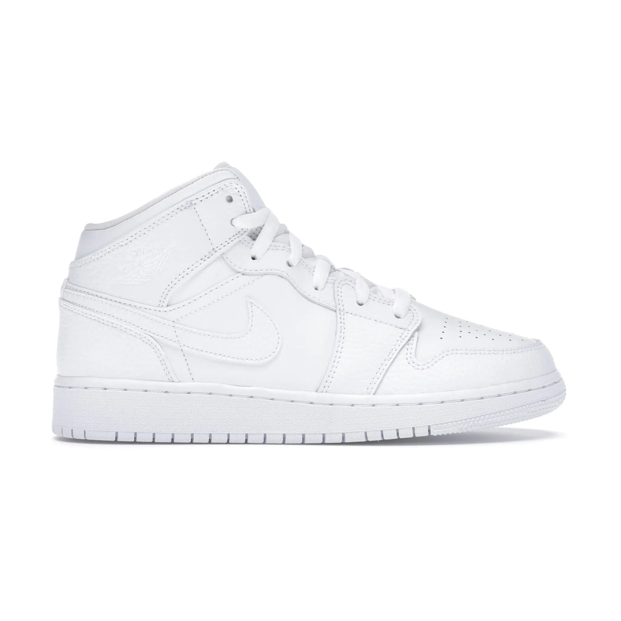 Air Jordan 1 Mid White (GS)