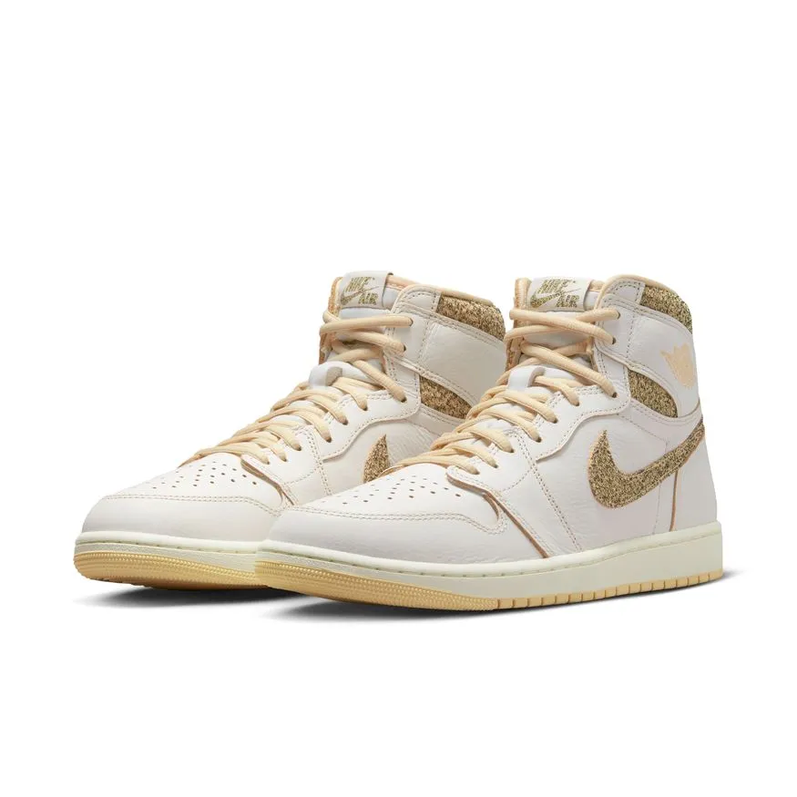 Air Jordan 1 Retro Hi OG Craft FD8631-100 sneakers.