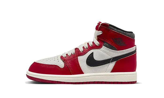 Air Jordan 1 Retro High OG Chicago Lost and Found Toddler & Preschool sizes.