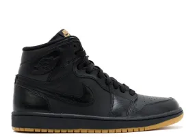 Air Jordan 1 Retro Sneakers with Gum Bottom Soles