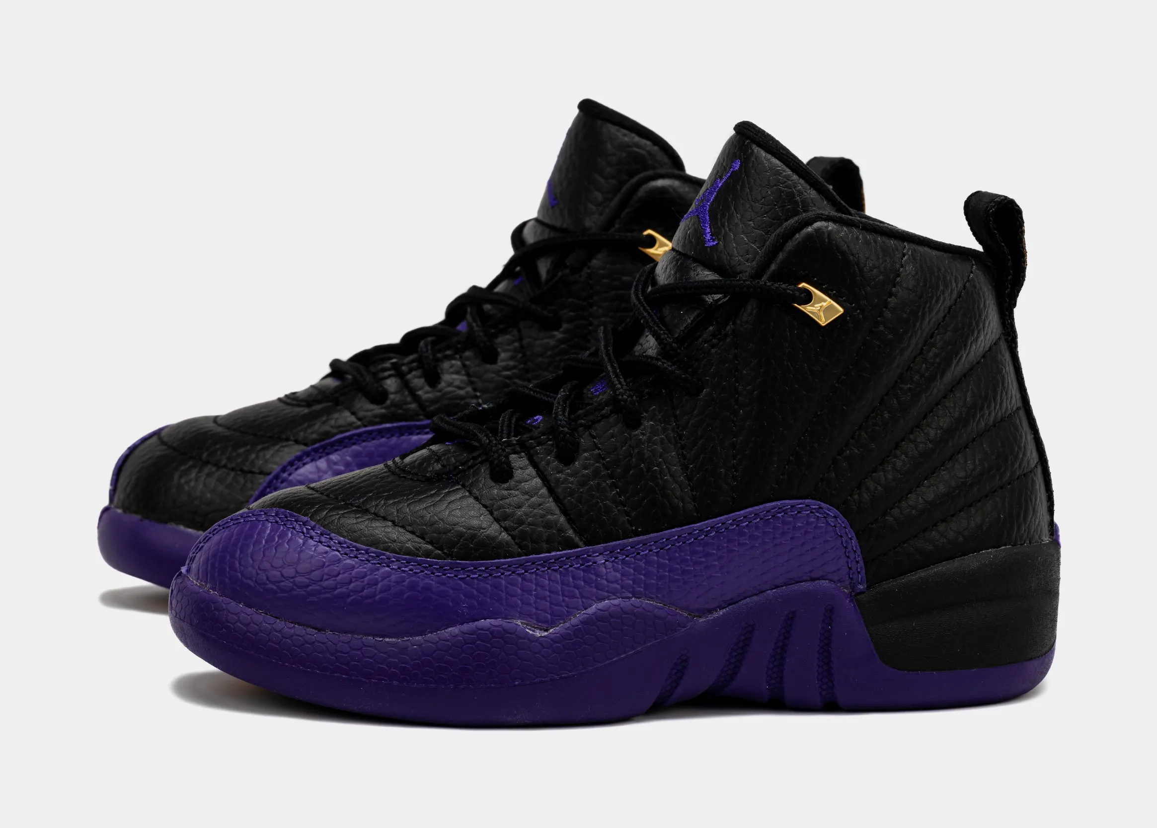 Air Jordan 12 Retro Field Purple Kids Shoes