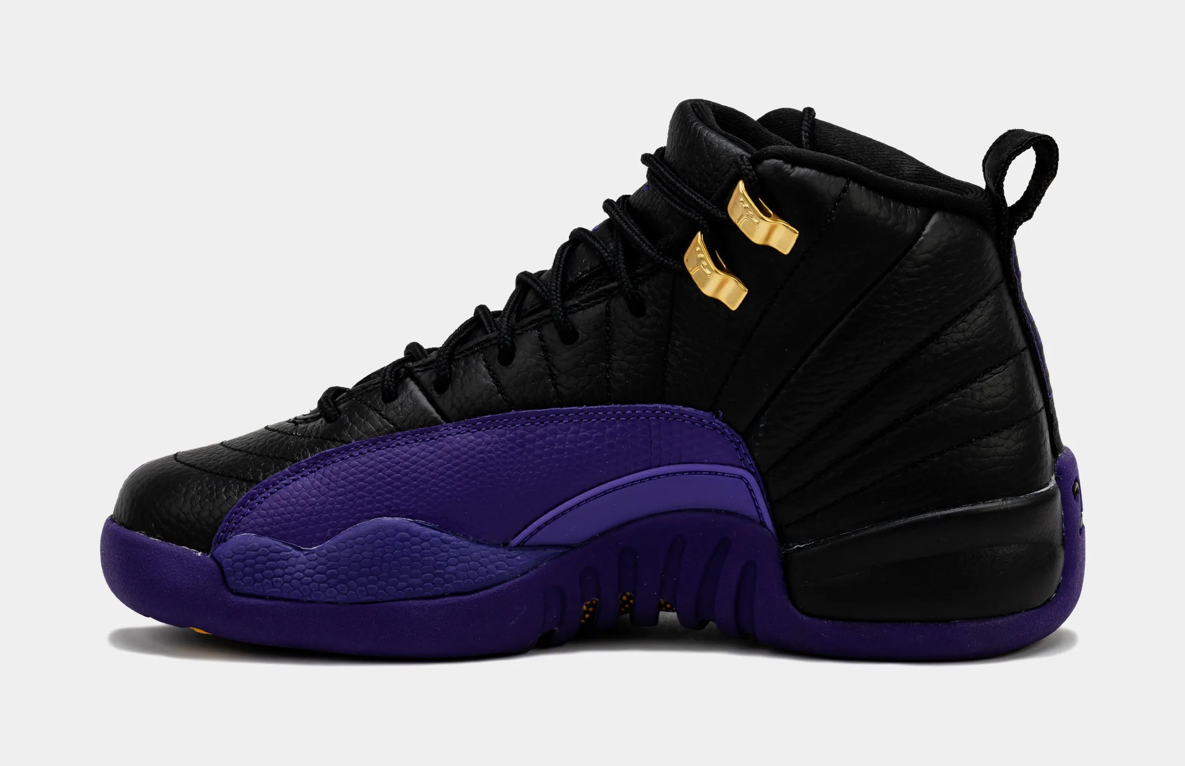 Air Jordan 12 Retro Field Purple Shoes (Black/Purple)