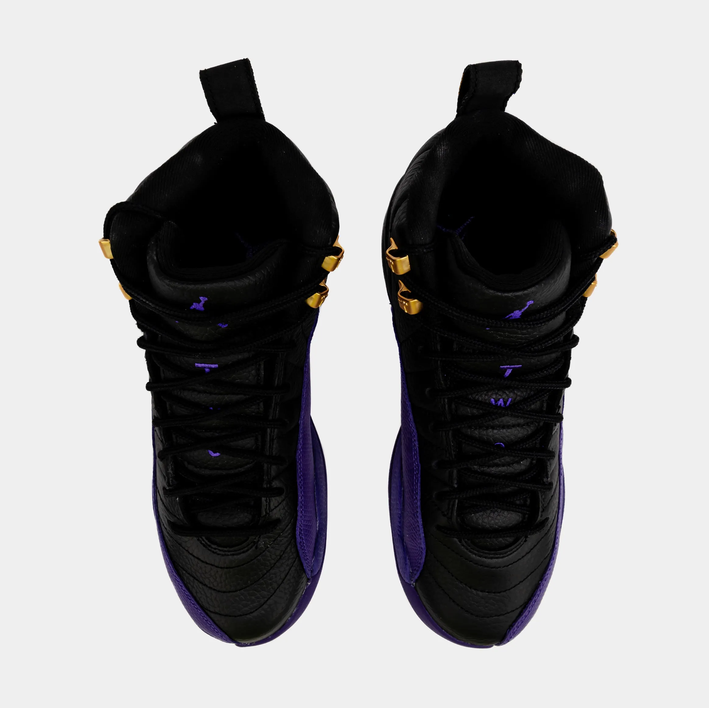 Air Jordan 12 Retro Field Purple Shoes (Black/Purple)