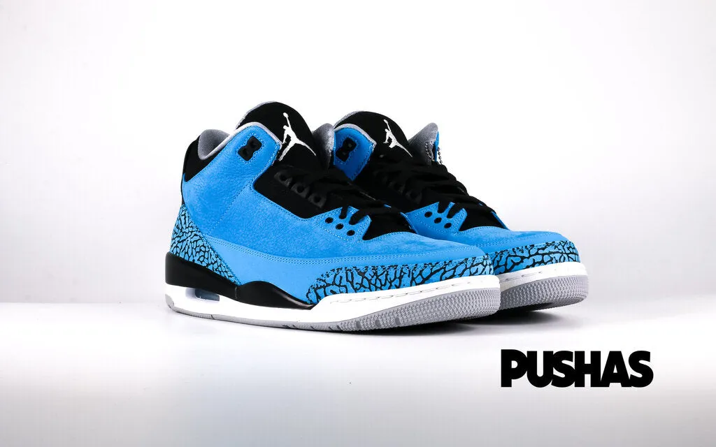 Air Jordan 3 Retro 'Powder Blue' 2014 - Google SEO friendly result: 2014 Powder Blue Air Jordan 3 Retro.