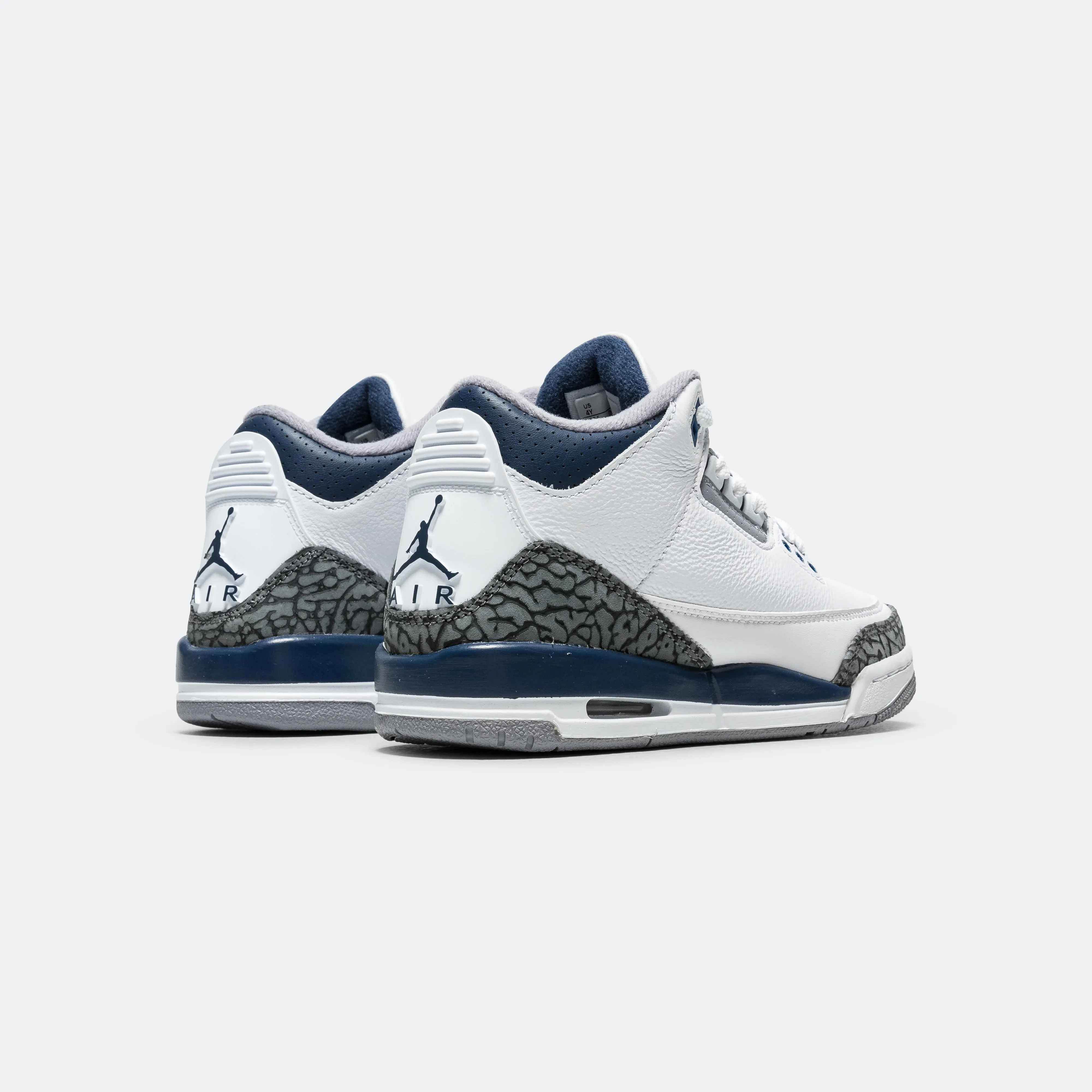 Air Jordan 3 Retro White Midnight Navy Cement Grey: Product Description, Price, and Availability.