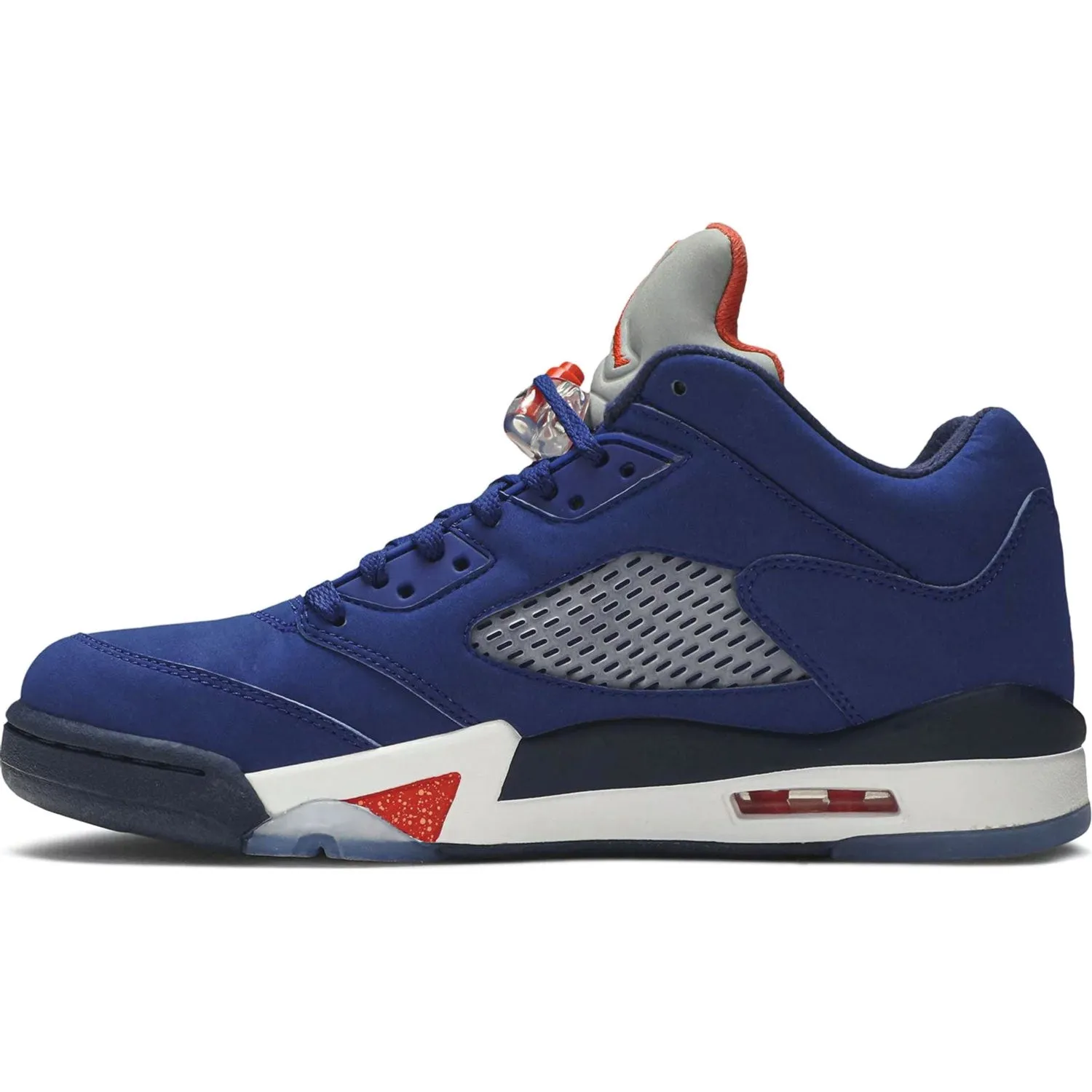 Air Jordan 5 Low 'Knicks' - Retro basketball shoes for sale at discounted price.