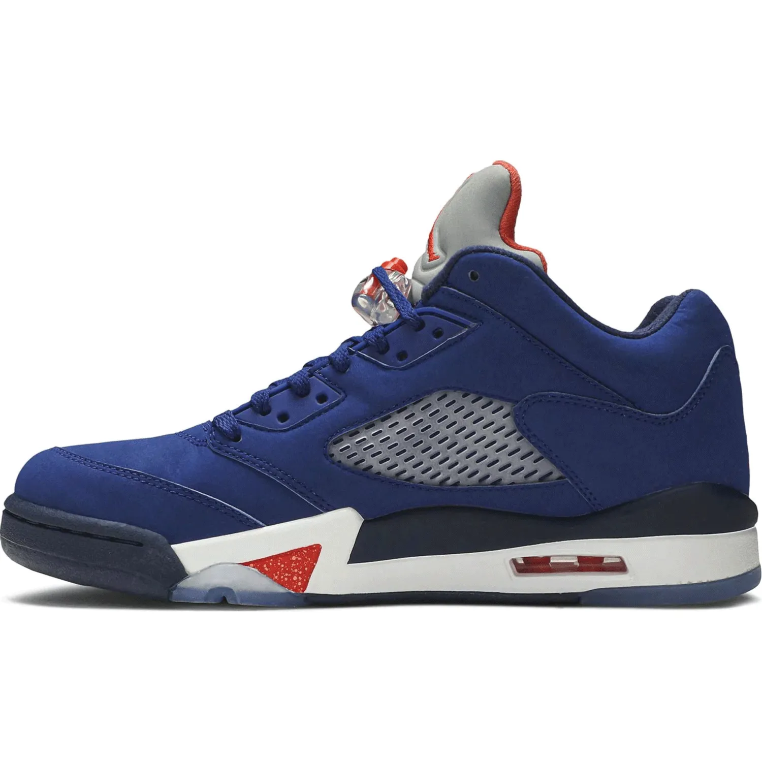 Air Jordan 5 Low 'Knicks' - Retro basketball shoes for sale at discounted price.