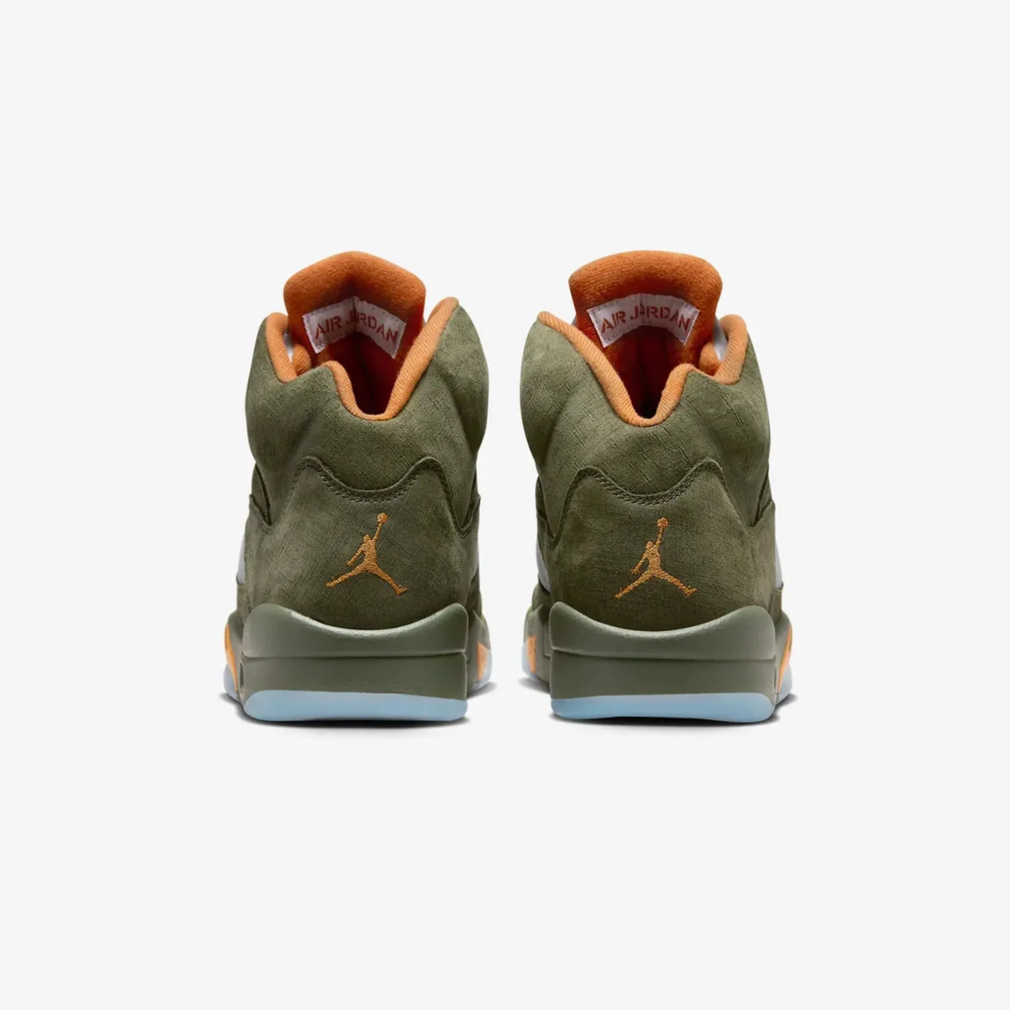 Air Jordan 5 Retro Army Olive Solar Orange