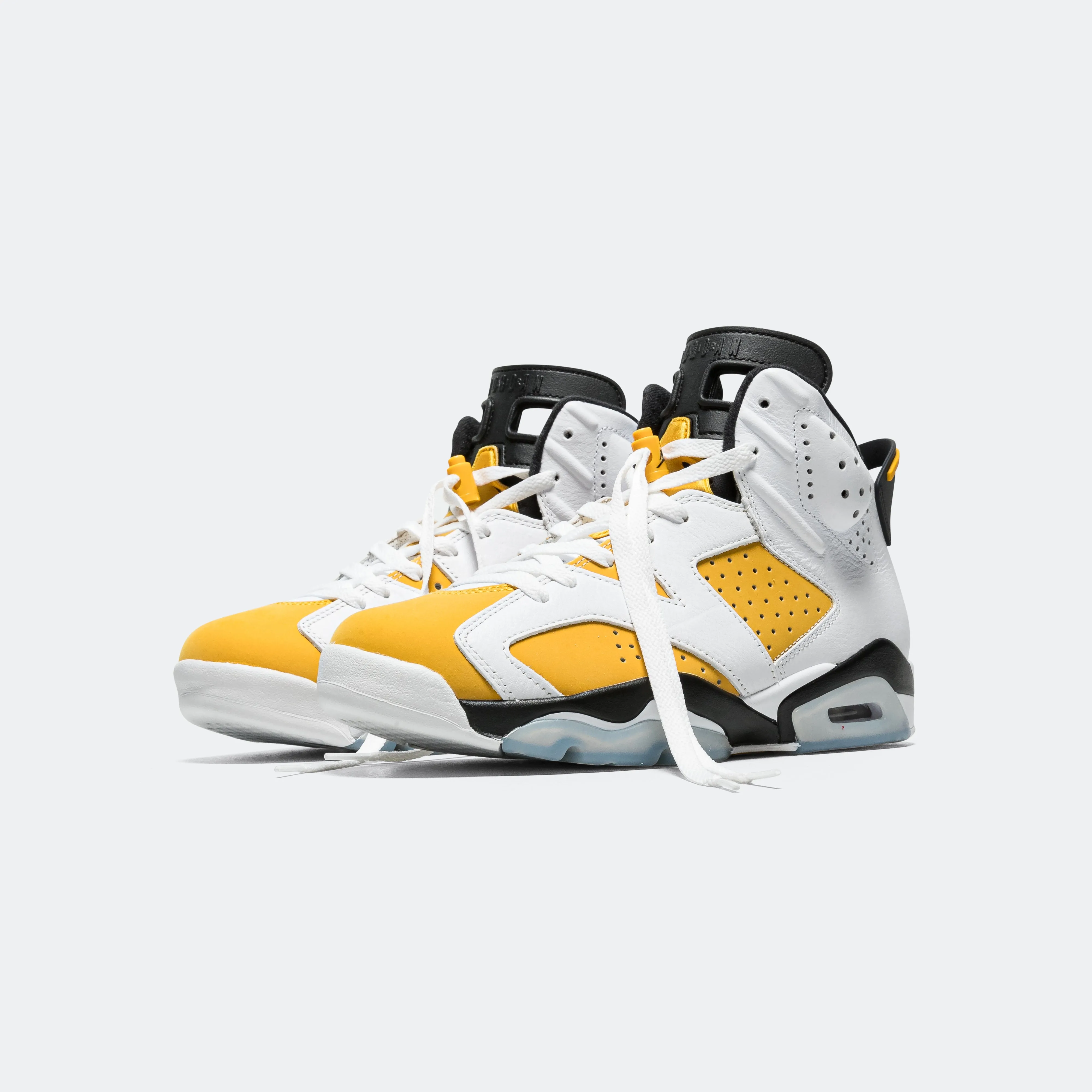 Air Jordan 6 Retro White Yellow Ochre Black - Shop Now